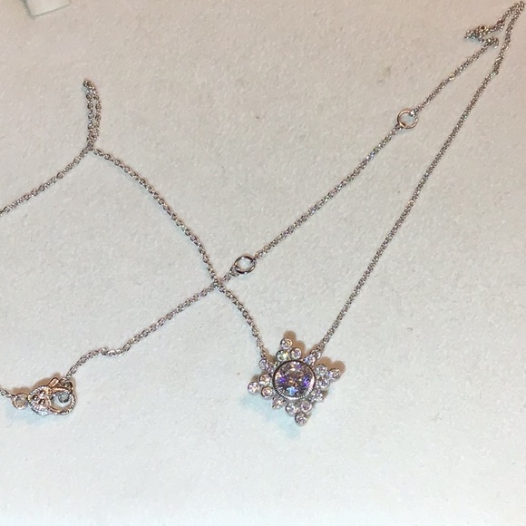 JUDITH RIPKA ROUND BEZEL SET DIAMONIQUE NECKLACE Necklaces